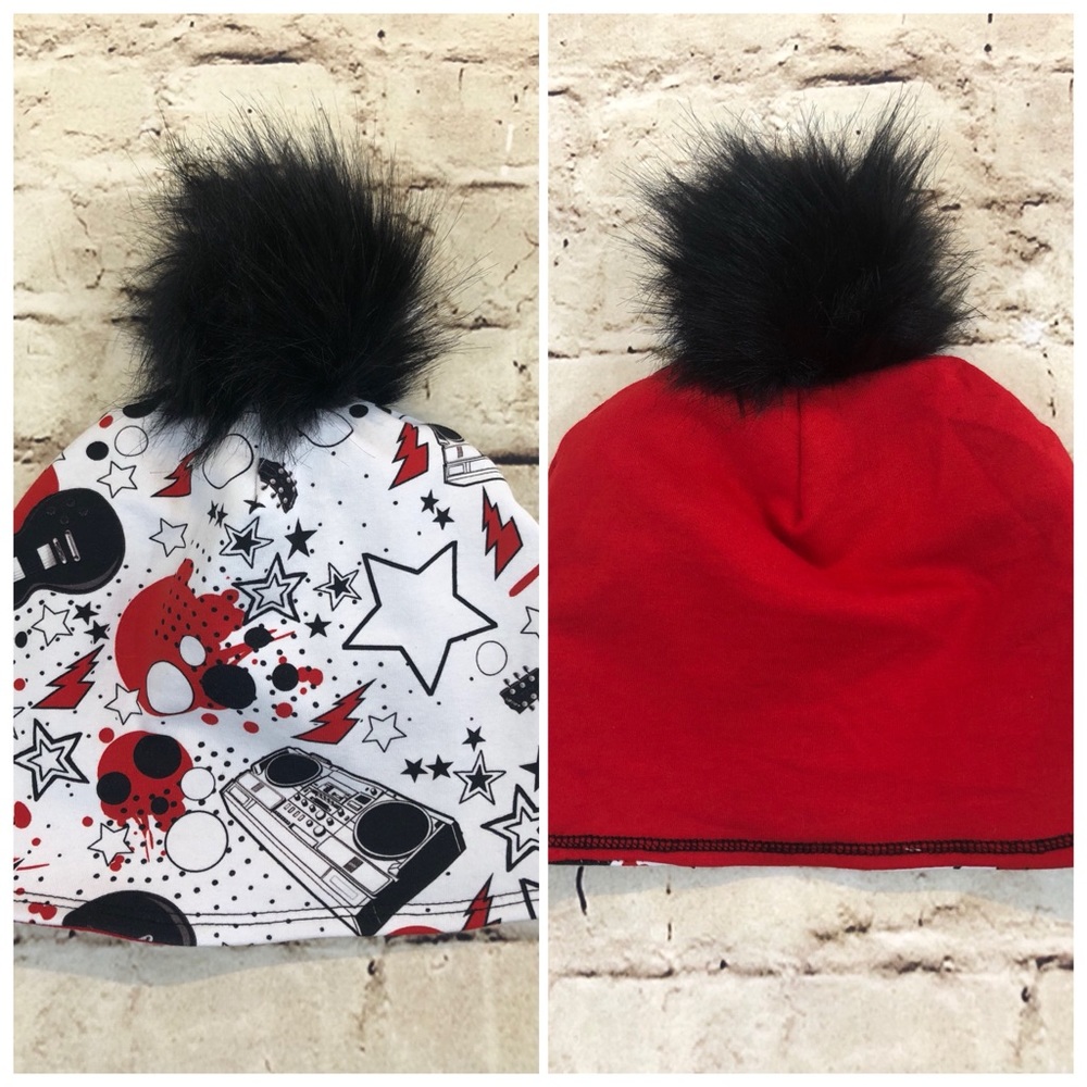 Reversible child’s beanie